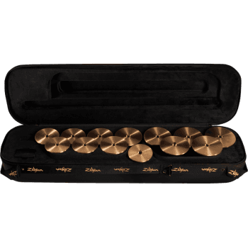 Zildjian pzazxcc0012 estuche crótalos tour