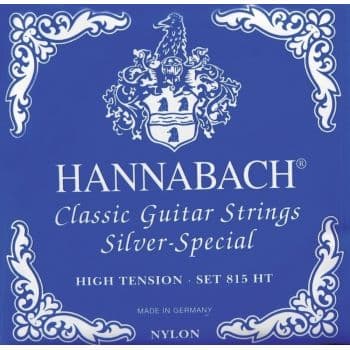 Hannabach 815ht blue high tension cuerdas para guitarra clásica