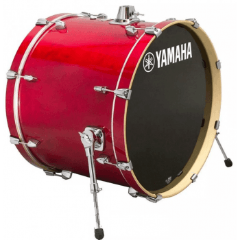 Yamaha stage custom cranberry red bombo 24x15 sbb2415cr