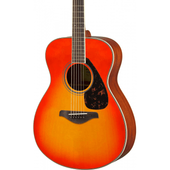 Yamaha fs820ab ll guitarra acústica autumn burst