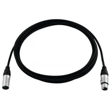 PSSO Neutrik DMX Cable XLR 5pin 20m bk Neutrik DMX 5pin 20m