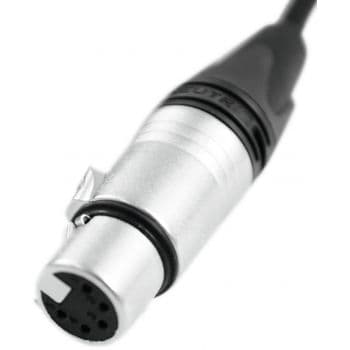 PSSO Neutrik DMX Cable XLR 5pin 20m bk Neutrik DMX 5pin 20m