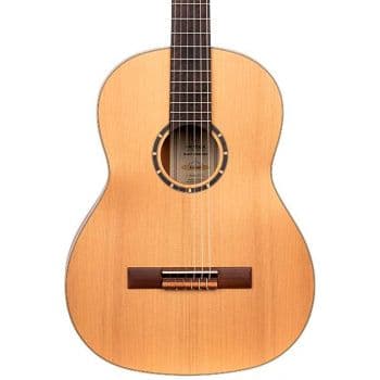 Ortega r131sn-l. guitarra clásica para zurdos + funda