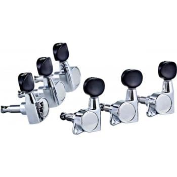 Ortega otmeg33-cr. clavijero para guitarra cromado