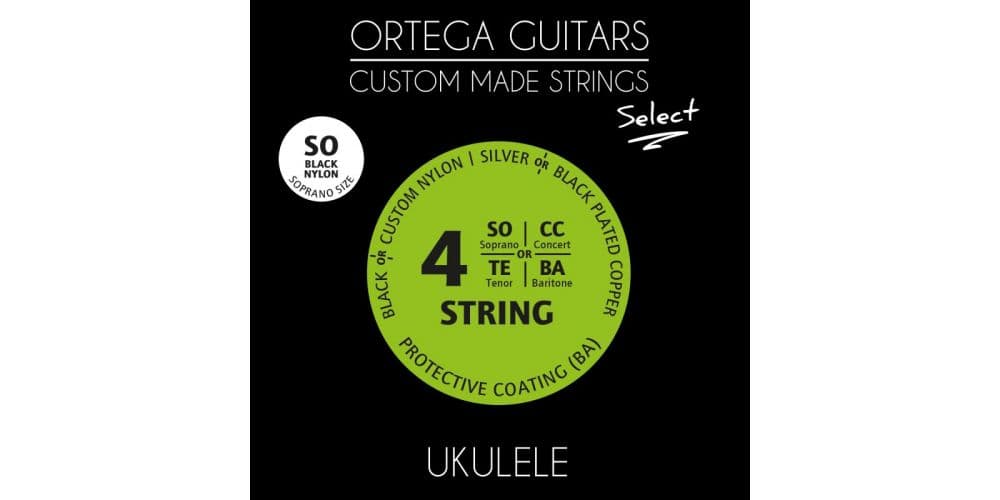 Ortega UKSBK-SO Juego Cuerdas Ukelele UKSBK-SO