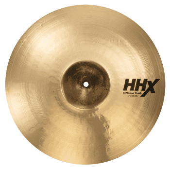 Sabian 11787xb 17 hhx x-plosion crash brilliant finish