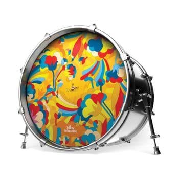 Evans INK20YELSUB-1 Parche para Bombo de Batería Primrose Prairie 20". INK20YELSUB-1