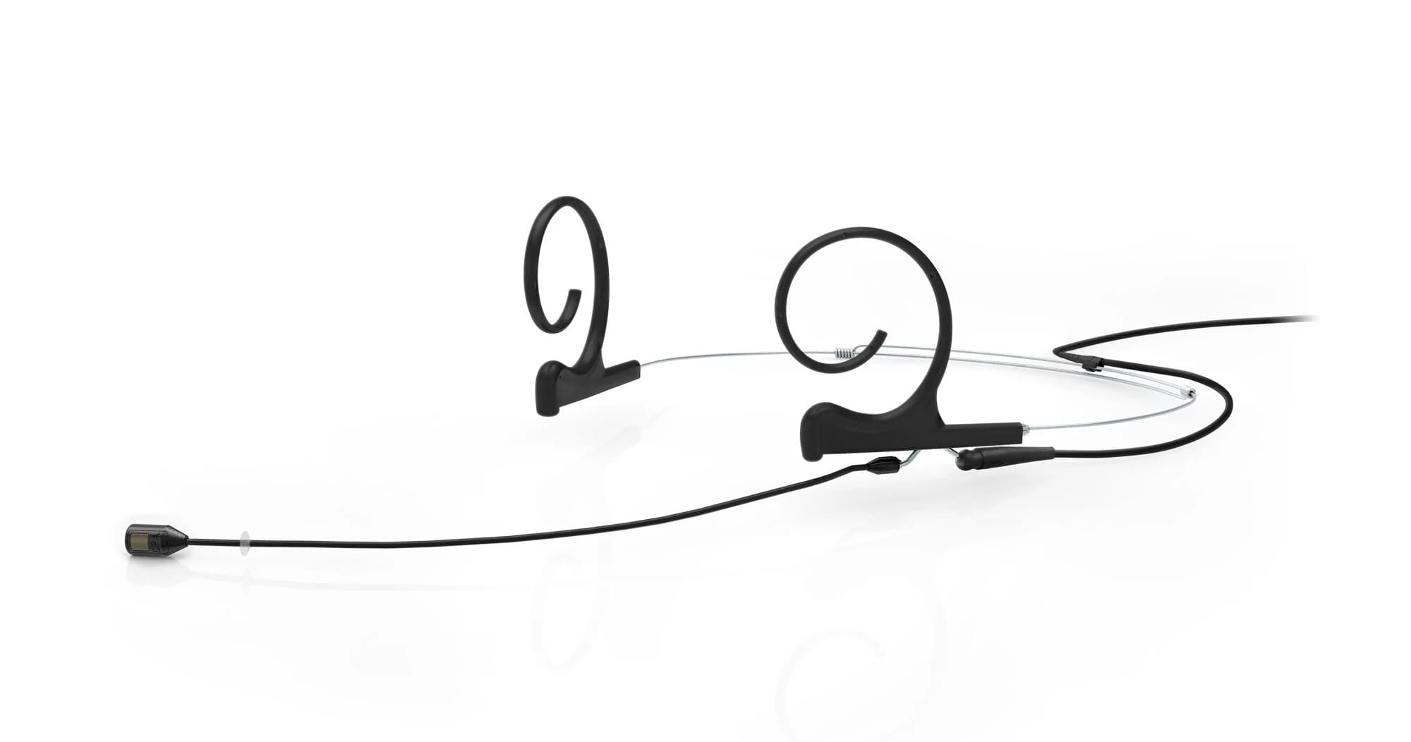 DPA Micro CORE+ Cardio. Boom 110mm, flex 2 orejas. MicroLock. Negro 4288-DP-F-B90-LH