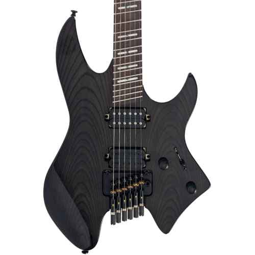 Larry Carlton X6 Headless 6 TBK Trans Black Guitarra eléctrica X6 HEADLESS 6 TBK TRANS BLACK