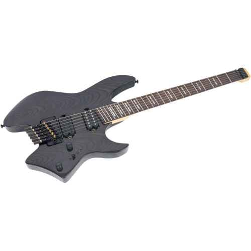 Larry Carlton X6 Headless 6 TBK Trans Black Guitarra eléctrica X6 HEADLESS 6 TBK TRANS BLACK