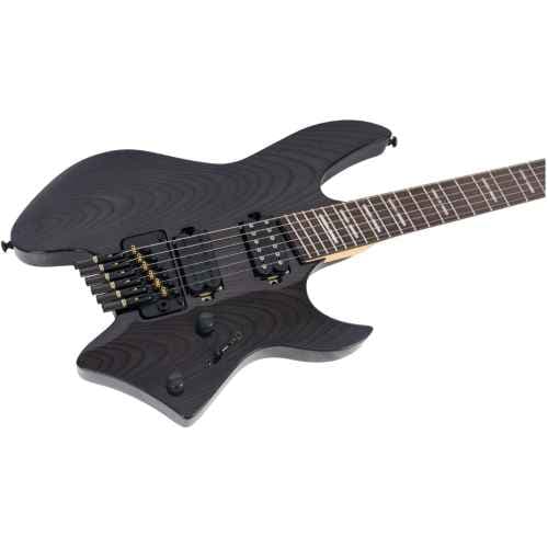 Larry Carlton X6 Headless 6 TBK Trans Black Guitarra eléctrica X6 HEADLESS 6 TBK TRANS BLACK