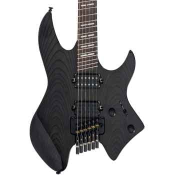 Larry Carlton X6 Headless 6 TBK Trans Black Guitarra eléctrica X6 HEADLESS 6 TBK TRANS BLACK