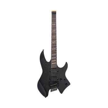 Larry Carlton X6 Headless 6 TBK Trans Black Guitarra eléctrica X6 HEADLESS 6 TBK TRANS BLACK