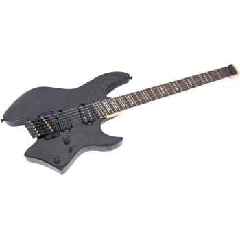 Larry Carlton X6 Headless 6 TBK Trans Black Guitarra eléctrica X6 HEADLESS 6 TBK TRANS BLACK