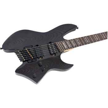 Larry Carlton X6 Headless 6 TBK Trans Black Guitarra eléctrica X6 HEADLESS 6 TBK TRANS BLACK