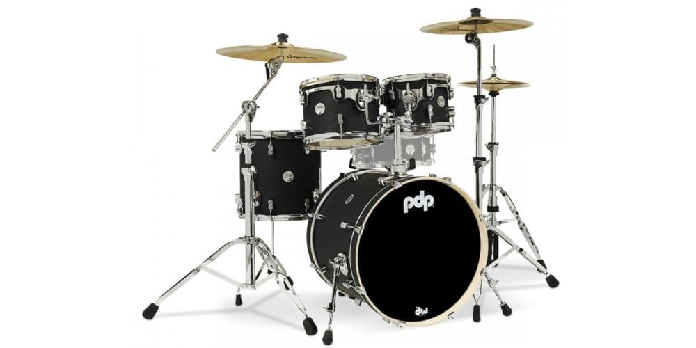 Drum Workshop PDP Concept Maple Studio PDCM20FNBK Black Matte PDCM20FNBK