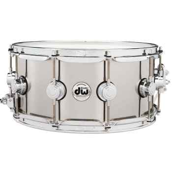 Drum workshop drvl6514spc collector series stainless steel 14x6,5