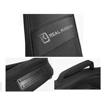 Real Mission FRMEBK Funda Eléctrica Negro FRMEBK