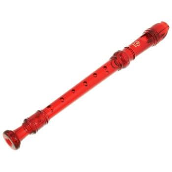 Yamaha yrs-20br flauta dulce soprano translucent red