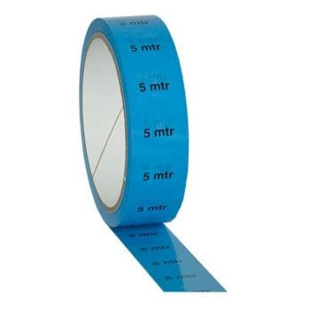 Showtec markertape 25 mm/33 m cinta marcadora azul 5 mtr 90629u
