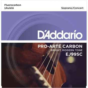 Daddario EJ99S Pro-Arte Custom Extruded Nylon para ukeleles EJ99S
