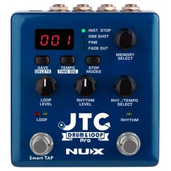 Nux jtc drum y loop pro ndl-5 pedal looper