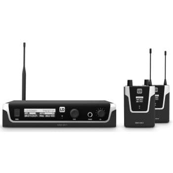 LD Systems U506 IEM BUNDLE Sistema Monitorización In Ear Doble U506 IEM BUNDLE - Sistema de monitorización In-Ear
