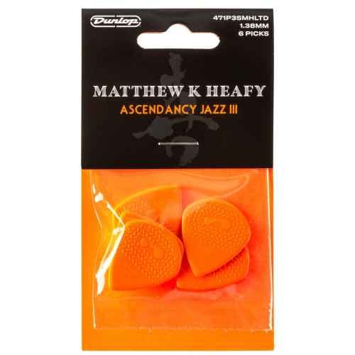 Dunlop Max-Grip Jazz III Matt Heafy Ascendancy Set 6 Púas Jazz III Matt Heafy Ascendancy