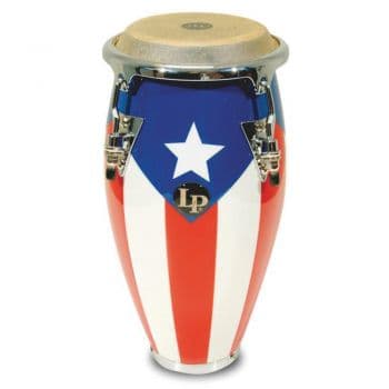 Lp lpm198-pr conga mini afinable bandera puerto rico