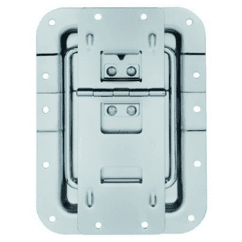 Adam hall hardware 270836 - tope de tapa grande con paso perfil y bisagra