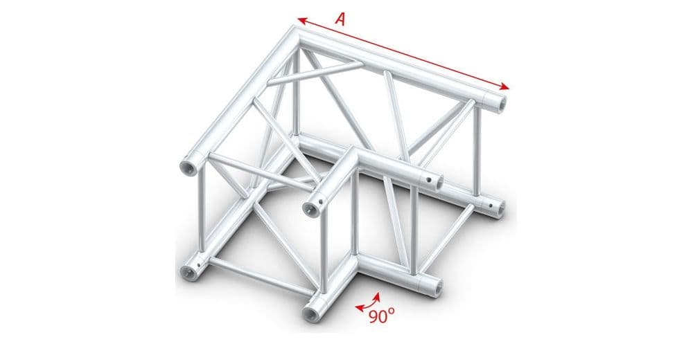 Showtec FQ40003HD Corner 90 Heavy Duty Pro-40 Square F Truss FQ40003HD