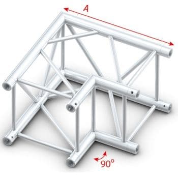 Showtec FQ40003HD Corner 90 Heavy Duty Pro-40 Square F Truss FQ40003HD