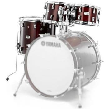 Yamaha absolute hybrid maple classic walnut set de toms 10/12/16 amp6f3 wln