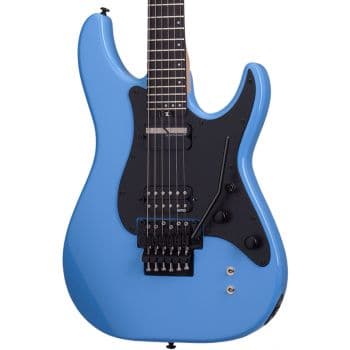 Schecter sun valley super shredder fr-s riviera blue. guitarra eléctrica