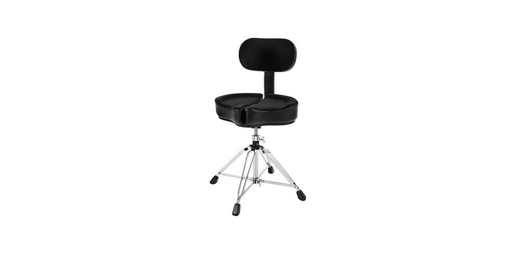 Ahead Drum Thrones SPG-BBR4 Banqueta Spinal G de 18 "con respaldo 4 patas SPG-BBR4 Banqueta Spinal G de 18 "con respaldo 4 p