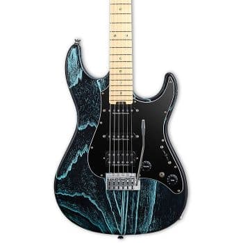 Esp eii snapper ctm m drift black guitarra eléctrica