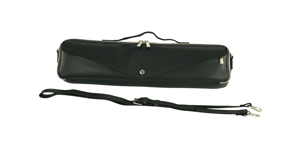 Pearl Flute Funda Premium Legato Largo Piel Verde VPELL-FLCH1/GR