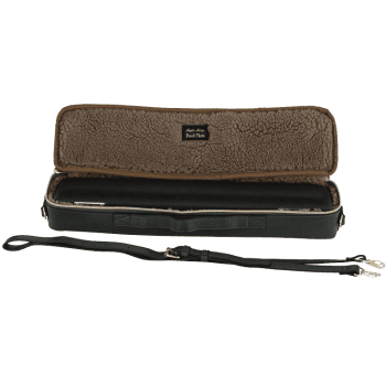 Pearl Flute Funda Premium Legato Largo Piel Verde VPELL-FLCH1/GR