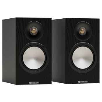 Monitor audio bronze 7g 50 black altavoces estantería