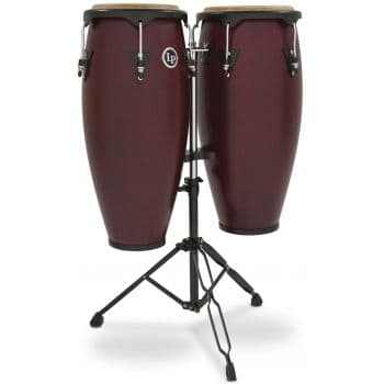Lp lp646ny-dw set congas city series de 10 y 11 dark wood
