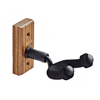 Ortega ogh-1wn soporte de pared para guitarra nogal
