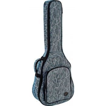Ortega ogbac-dn-blj. funda para guitarra acústica blue jean