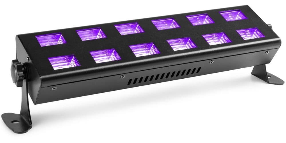 Beamz BUV263 Barra UV 2X 6 LEDS BUV263 Barra UV 2X 6 LEDS