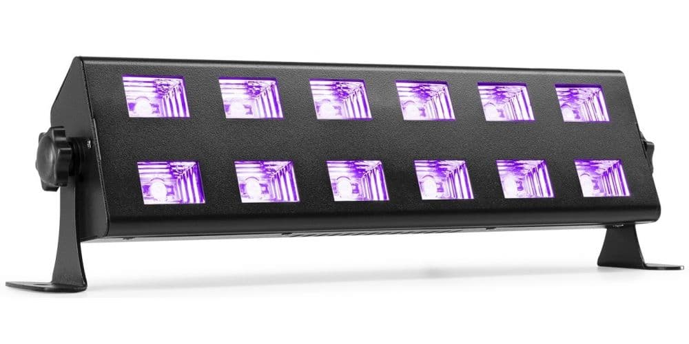 Beamz BUV263 Barra UV 2X 6 LEDS BUV263 Barra UV 2X 6 LEDS