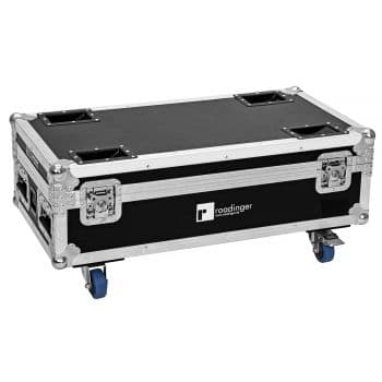 Roadinger Flightcase 6x AKKU IP UP-4 Plus HCL Spot WDMX with Charging Function Flightcase 6x AKKU IP UP-4 Plus HCL Spot WDMX with