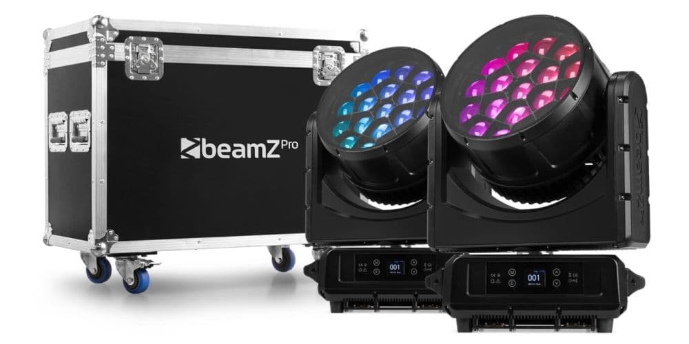 Beamz Nereid1940 LED IP65 WashZm.2pcs in FC Nereid1940 LED IP65 WashZm.2pcs in FC