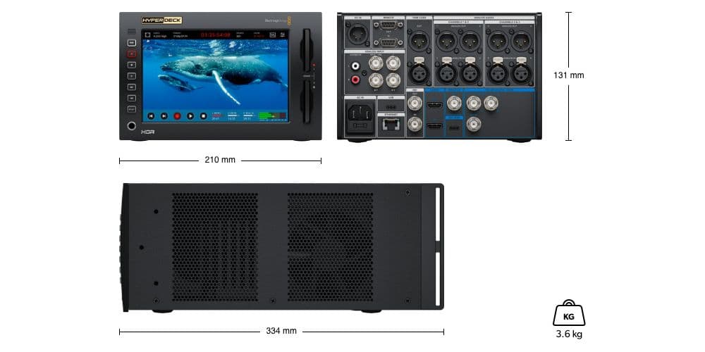 Blackmagic HyperDeck Extreme 4K HDR HyperDeck Extreme 4K HDR