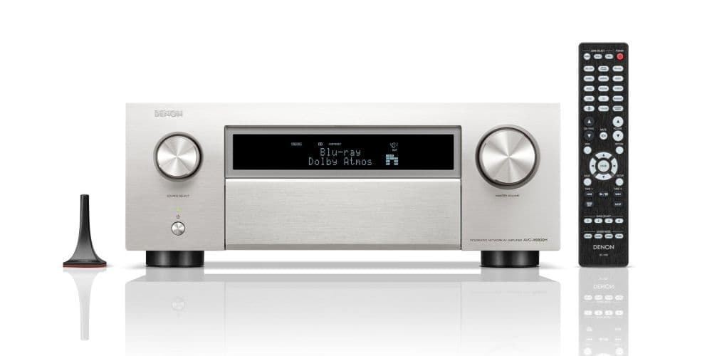 Denon AVC-X6800H Silver Amplificador AV 8K de11.4 canales AVC-X6800H Silver