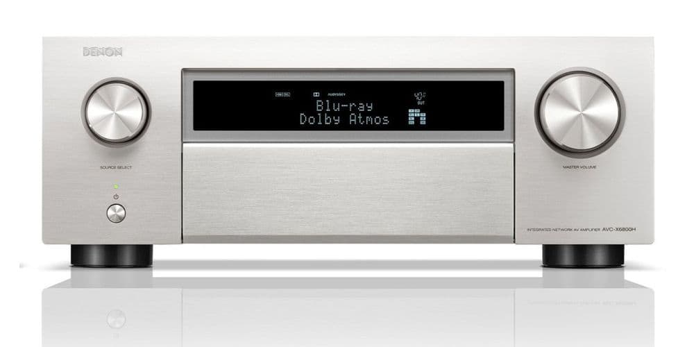 Denon AVC-X6800H Silver Amplificador AV 8K de11.4 canales AVC-X6800H Silver