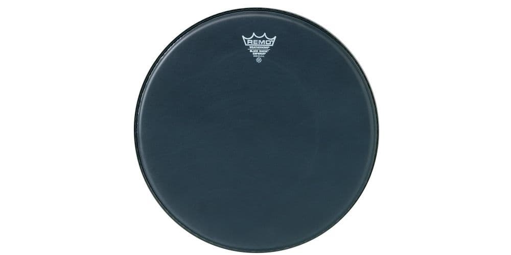 Remo 12" Emperor Black Suede 12" Emperor Black Suede